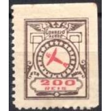 ET0001N.01-SELO ETA, 200 RÉIS - 1929 - N COM GOMA