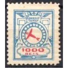 ET0002N.01-SELO ETA, 1000 RÉIS - 1929 - N COM GOMA