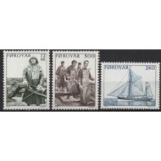 FAR0097N-SÉRIE ASPECTOS DA PESCA NAS ILHAS FAROÉ - FAROÉ - 1984 - N