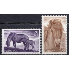 FAR0244N-SÉRIE CAVALOS DE RAÇA FAROENSES - FAROÉ - 1993 - N