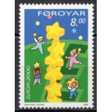 FAR0364M-SELO SÉRIE EUROPA - EUROPA 2000 - FAROÉ - 2000 - MINT