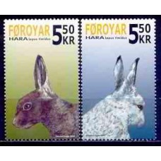 FAR0522M-SÉRIE LEBRE DA EURÁSIA - FAROÉ - 2005 - MINT