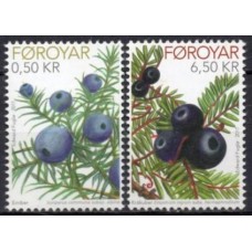 FAR0726M-SÉRIE FLORA - ZIMBRO E CAMARONE PRETA - FAROÉ - 2001 - MINT