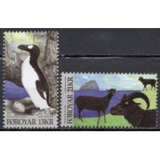 FAR0741M-SÉRIE ANIMAIS DA ÉPOCA DOS VIKINGS - FAROÉ - 2012 - MINT
