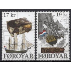 FAR0842M-SÉRIE NAVIO DAS ÍNDIAS ORIENTAIS 'WESTERBEEK' - FAROÉ - 2016 - MINT