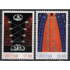 FAR0869M-SÉRIE TRAJES TRADICIONAIS FAROENSES I - FAROÉ - 2016 - MINT