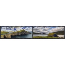 FAR0883M-SÉRIE LEITISVATN/SORVAGSVATN, GRANDE LAGO DAS ILHAS FAROÉ I - FAROÉ - 2017 - MINT