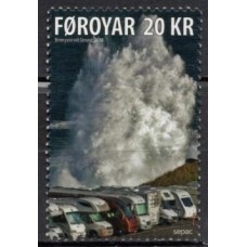 FAR0918M-SELO SEPAC - VISTAS ESPETACULARES - FAROÉ - 2018 - MINT