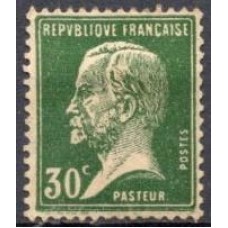 FRA0174N-SELO PASTEUR, 30C VERDE - FRANÇA - 1923/26 - N