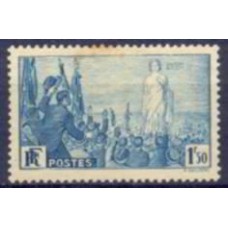 FRA0328N-SELO ENCONTRO UNIVERSAL PELA PAZ - FRANÇA - 1936 - N