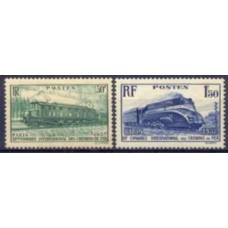 FRA0339N-SÉRIE 13º CONGRESSO INTERNACIONAL DAS ESTRADAS DE FERRO - FRANÇA - 1937 - N