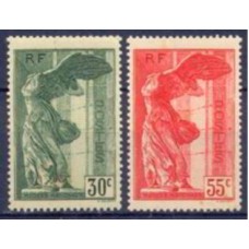 FRA0354N-SÉRIE PRÓ MUSEUS NACIONAIS - FRANÇA - 1937 - N