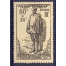 FRA0420N-SELO PRÓ MONUMENTO ÀS VÍTIMAS CIVIS DA GUERRA - FRANÇA - 1939 - N