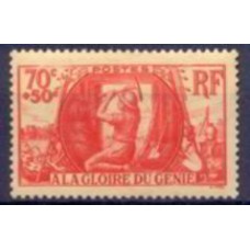 FRA0423N-SELO GLÓRIA DA ENGENHARIA MILITAR - FRANÇA - 1939 - N