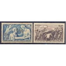 FRA0497N-SÉRIE PRÓ PROTEÇÃO NACIONAL - FRANÇA - 1941 - N