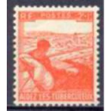 FRA0736N-SELO PRÓ TUBERCULOSOS - FRANÇA - 1945 - N