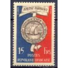 FRA0906N-SELO BIMILÊNIO DE PARIS - FRANÇA - 1951 - N