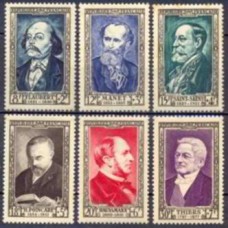 FRA0930N-SÉRIE CELEBRIDADES DO SÉCULO 19 II - FRANÇA - 1952 - N