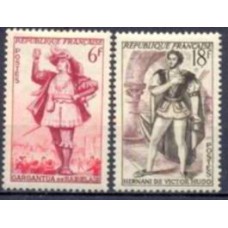 FRA0943N-SÉRIE TEATRO FRANCÊS - FRANÇA - 1953 - N