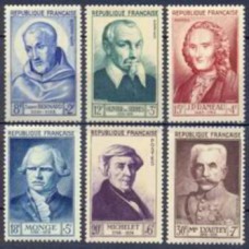 FRA0945N-SÉRIE CELEBRIDADES DOS SÉCULOS 12 AO 20 - FRANÇA - 1953 - N