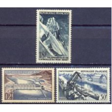 FRA1078N-SÉRIE REALIZAÇÕES TÉCNICAS I - FRANÇA - 1956 - N