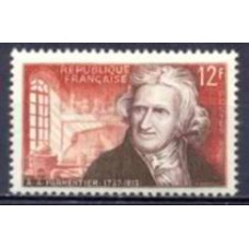 FRA1081N-SELO ANTOINE-AUGUSTIN, CRIADOR DA QUÍMICA ALIMENTAR - FRANÇA - 1956 - N