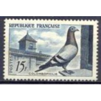 FRA1091N-SELO COLOMBOFILIA - FRANÇA - 1957 - N