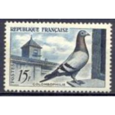 FRA1091N-SELO COLOMBOFILIA - FRANÇA - 1957 - N