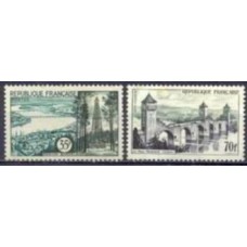FRA1118N-SÉRIE TURÍSTICA - FRANÇA - 1957 - N