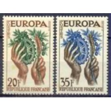 FRA1122N-SÉRIE EUROPA - FRANÇA - 1957 - N