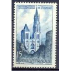 FRA1165N-SELO CATEDRAL DE SENLIS - FRANÇA - 1958 - N