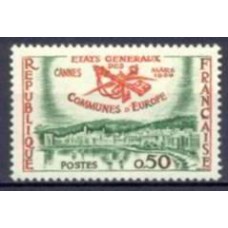 FRA1244N-SELO 5ª SESSÃO DOS ESTADOS GERAIS DAS COMUNIDADES EUROPEIAS - FRANÇA - 1960 - N