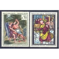 FRA1376N-SÉRIE OBRAS DE ARTE - FRANÇA - 1963 - N
