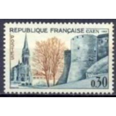 FRA1389M-SELO 36º CONGRESSO DA FEDERAÇÃO DAS SOCIEDADES FILATÉLICAS FRANCESAS - FRANÇA - 1963 - MINT