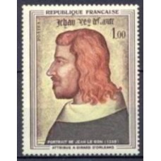 FRA1413N-SELO 6º CENTENÁRIO DA MORTE DO REI JEAN IL LE BON - FRANÇA - 1964 - N
