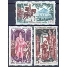 FRA1495N-SÉRIE GRANDES NOMES DA HISTÓRIA - FRANÇA - 1966 - N