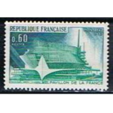 FRA1519N-SELO EXPOSIÇÃO INTERNACIONAL DE MONTREAL - FRANÇA - 1967 - N