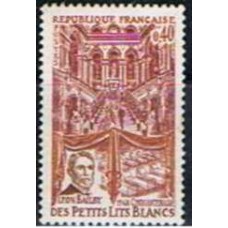 FRA1575N-SELO CINQUENTENÁRIO DO BAILE DAS PEQUENAS CAMAS BRANCAS - FRANÇA - 1968 - N