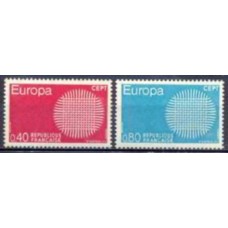 FRA1637N-SÉRIE EUROPA - FRANÇA - 1970 - N