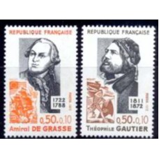 FRA1727N-SÉRIE CELEBRIDADES - FRANÇA - 1972 - N