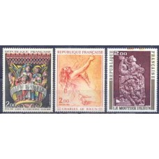 FRA1741N-SÉRIE OBRAS DE ARTE - FRANÇA - 1973 - N