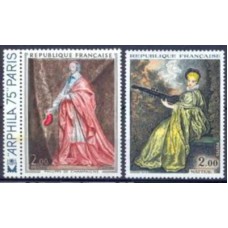 FRA1765N-SÉRIE OBRAS DE ARTE - FRANÇA - 1973/74 - N
