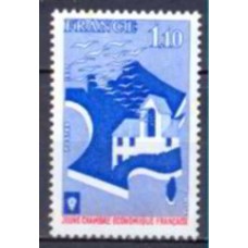 FRA1942N-SELO JOVEM CÂMARA ECONÔMICA FRANCESA - FRANÇA - 1977 - N
