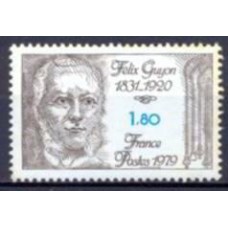 FRA2052N-SELO CIRURGIÃO FÉLIX GUYON - FRANÇA - 1979 - N