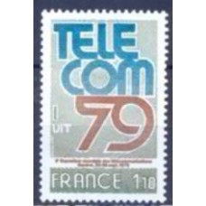 FRA2055N-SELO EXPOSIÇÃO MUNDIAL TELECOM 79 - FRANÇA - 1979 - N
