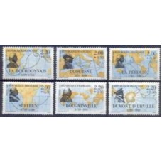 FRA2517N-SÉRIE GRANDES NAVEGADORES FRANCESES - FRANÇA - 1988 - N