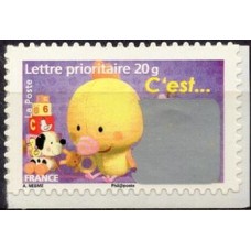 FRA4184M-SELO NASCIMENTOS: É UMA MENINA - FRANÇA - 2008 - MINT