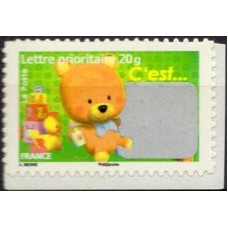 FRA4185M-SELO NASCIMENTOS: É UM MENINO - FRANÇA - 2008 - MINT