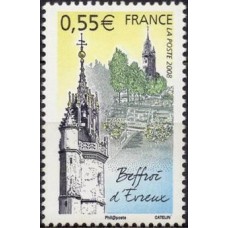 FRA4196M-SELO CAMPANÁRIO DE EVREUX - FRANÇA - 2008 - MINT