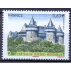 FRA4662M-SELO SÉRIE TURÍSTICA - CASTELO DE SUSCINIO - FRANÇA - 2012 - MINT